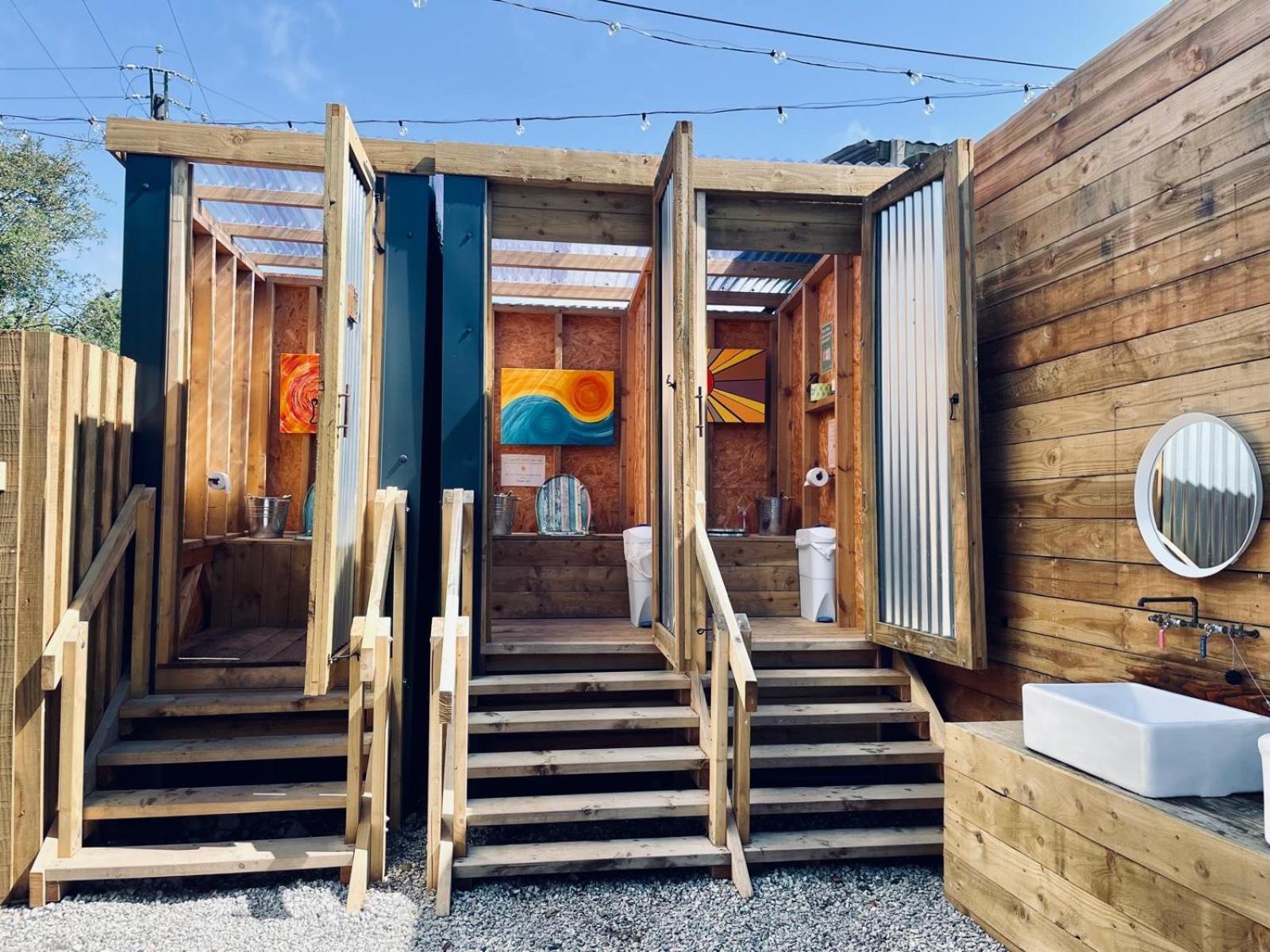 Lakeside Glamping Firecrest 大圣科勒姆 外观 照片