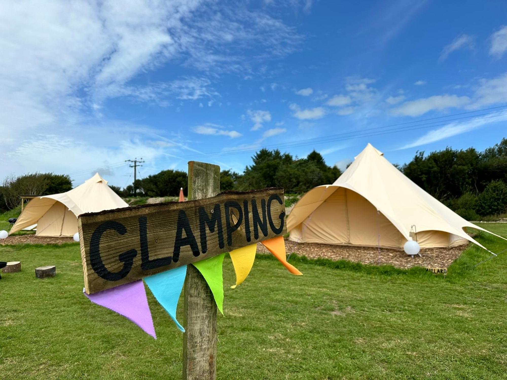 Lakeside Glamping Firecrest 大圣科勒姆 外观 照片