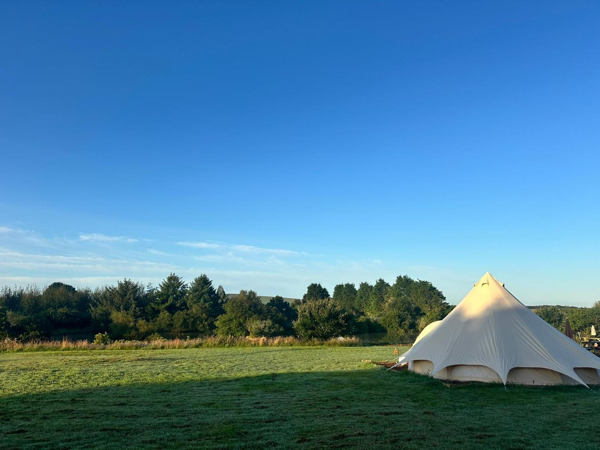Lakeside Glamping Firecrest 大圣科勒姆 外观 照片